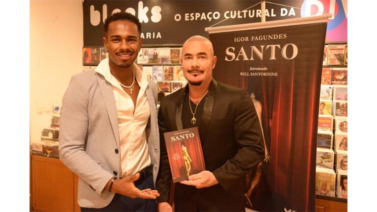 Igor Fagundes lança livro “Santo”
