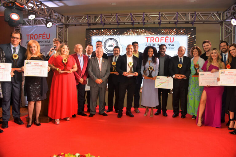 A 14ª Edição do Troféu AIB de Imprensa será realizada no dia 10/12 no Rio de Janeiro